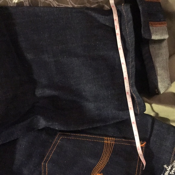 Nudie Organic Jeans 30 x 32 New Button Fly - Picture 6 of 7